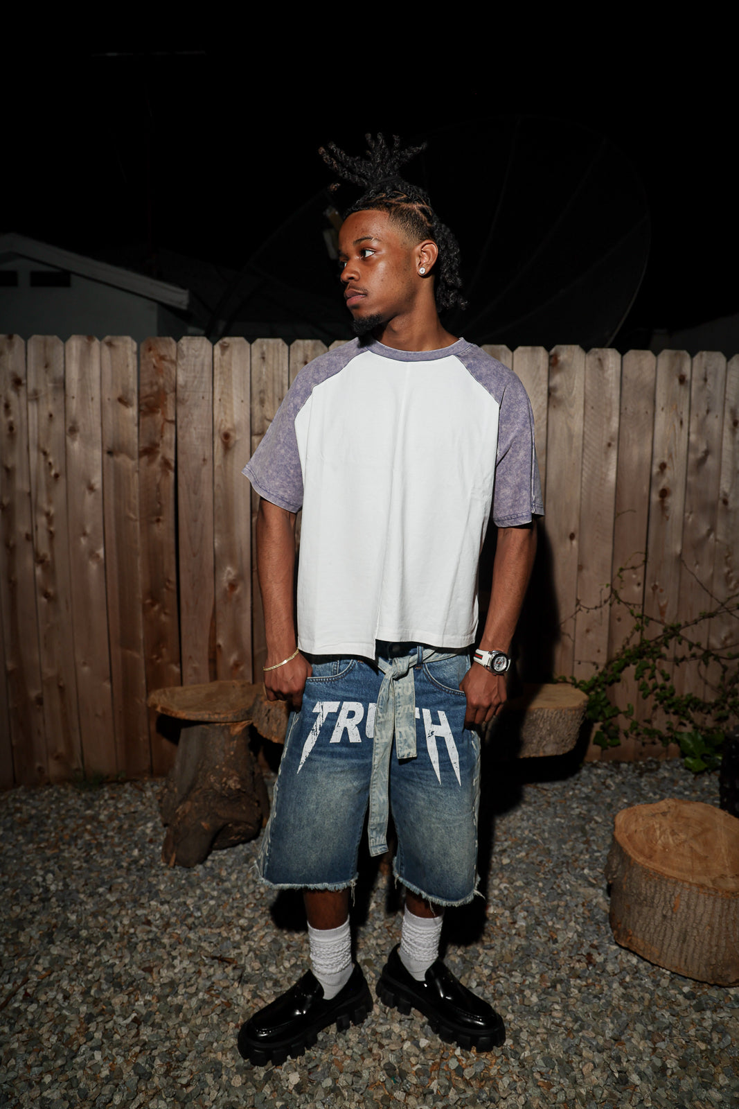 OFF-TRACK BASEBALL TEE